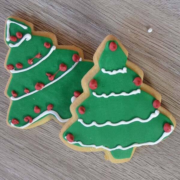 Biscotti albero di Natale